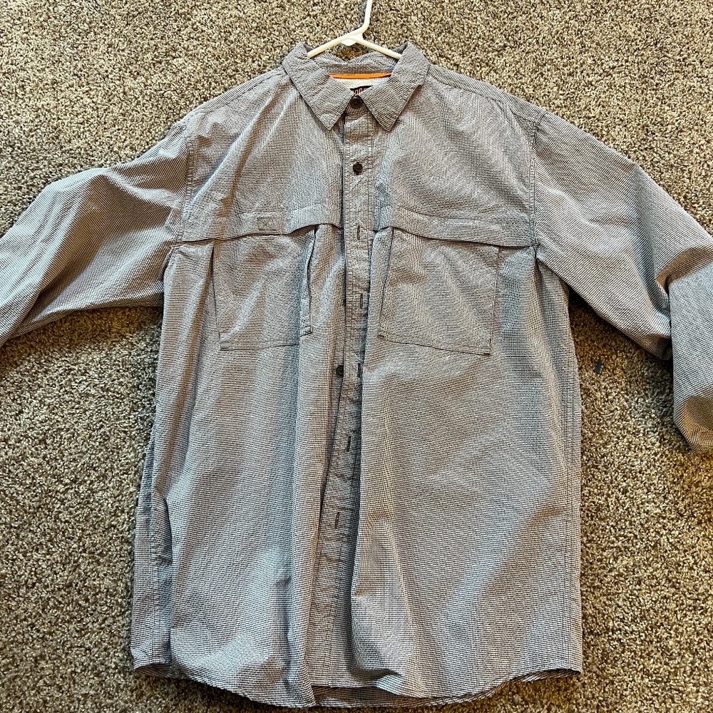 Mens Ridge Cut XL Button Down Shirt